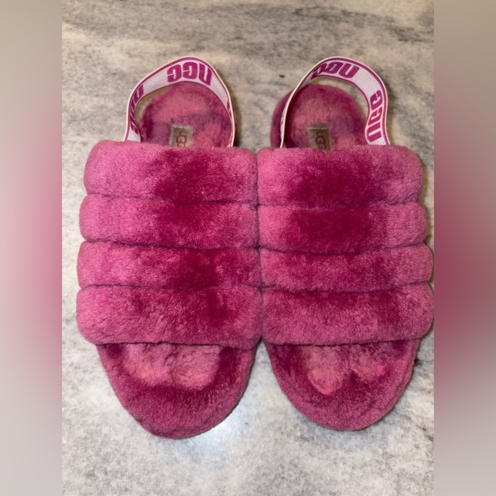 UGG Women's Plush Berry Slippers